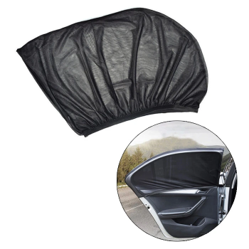 ALLY Araba Yan Cam Perdesi Sineklik Araç Oto Güneşlik Örtü Perde Kılıf-(5775)