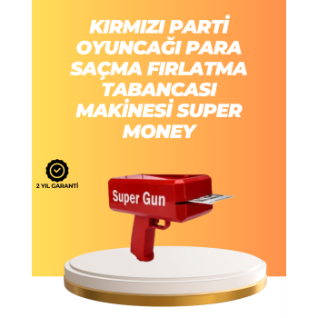 AA Pil ile Çalışan Kolay Kullanımlı Kâğıt Fırlatıcı Oyuncak