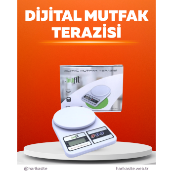 Pratik ve Şık Tasarımıyla Dijital Mutfak Tartısı