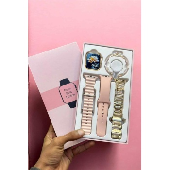 Akıllı Saat Bluetooth Bağlantılı Aksesuar Hediyeli GPS Takibi