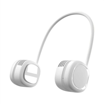 MEMO G02 Boyun Askılıklı Mini Fan Taşınabilir Şarjlı Soğutucu Boyun Fanı-(5775)