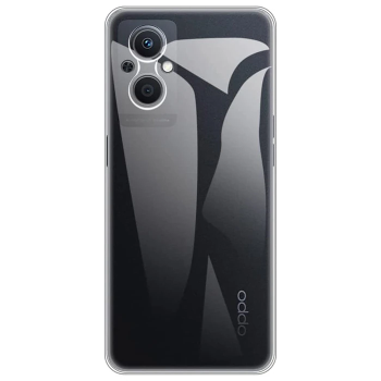 Ally OPPO A96 5G Kılıf Kamera Korumalı Ultra İnce Şeffaf Silikon Kılıf-(5775)