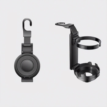 ALLY Araba Arka Koltuk İçin 3in1 katlanabilir çok fonksiyonlu Telefon Bardak Ve Çanta Tutucu-(5775)