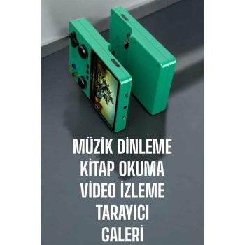 Çocuklara Özel 666 Oyunlu X6 Atari Video İzleme ve Müzik Dinleme