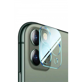 iPhone 12 Pro Max 6.7  Full Tempered Kamera Koruyucu Kırılmaz Cam-(5775)