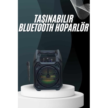 Yeni Nesil Bluetooth Hoparlör USB TF Kart Girişli Çoklu Bağlantı