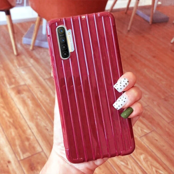 Ally Oppo Realme 5 Pro Trunk Lines ince Soft Silikon Kılıf-(5775)