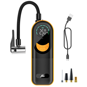 ALLY ST-5520 Dijital Basınç Göstergeli Oto Lastik Şişirme Pompası Hava Kompresörü-(5775)