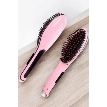Fön Tarağı Saç Düzleştirici Sıkı Dişli Isı Ayarlı Elektriklenme Karşıtı