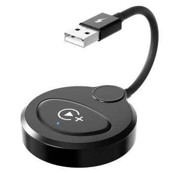 USB+Type-C Apple Kablosuz Wireless Carplay Adaptör Çevirici -Youtube Netflix Tiktok Video Yansıtıcı-(5775)