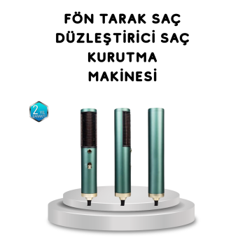 İyon Teknolojili Profesyonel Saç Kurutma ve Şekillendirme Makinesi 360° Dönebilen