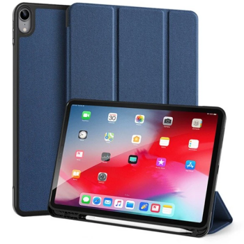 DUX DUCİS iPad Air 4 10.9 Kılıf Kalem Yerli Soft Tpu Mıknatıslı Kılıf (Domo)-(5775)