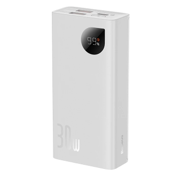 Baseus Adaman2 Digital Display 10000mAh 30W Powerbank Taşınabilir Şarj Cihazı VOOC Edition-(5775)