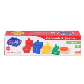 ONY-305 Ahşap Geometrik Şekiller
