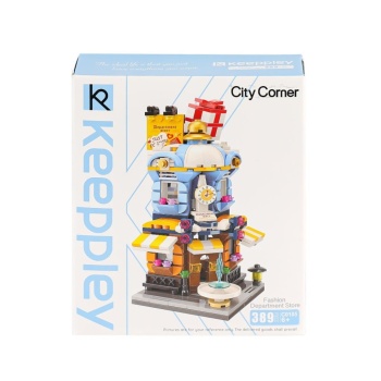 KP0105 City Corner Department Store Blok Seti 389 Parça