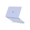 Newface Macbook Pro 13 2021 Macbook Buzlu Kapak - Lila