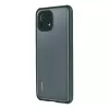 Newface Xiaomi Mİ 11 Lite Kılıf Miami Şeffaf Silikon - Koyu Yeşil
