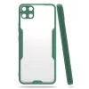 Newface Realme C15 Kılıf Platin Silikon - Yeşil