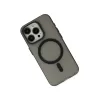 Newface iPhone 15 Pro Kılıf Lodos Magneticsafe Mat Kapak - Siyah