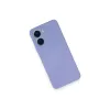 Newface Vivo Y16 Kılıf Nano içi Kadife Silikon - Lila