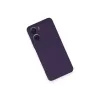 Newface Vivo Y16 Kılıf Nano içi Kadife Silikon - Mor