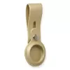 Newface Airtag Askılı Deri Kılıf - Gold