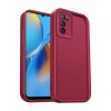 Newface Oppo A16 Kılıf Viera Silikon - Bordo