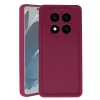 Newface Xiaomi Redmi Note 14 Pro 4G Kılıf Viera Silikon - Bordo