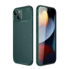 Newface iPhone 14 Kılıf Auto Focus Karbon Kapak - Koyu Yeşil