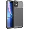 Newface iPhone 11 Kılıf Auto Focus Karbon Kapak - Siyah