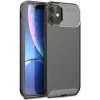 Newface iPhone 11 Kılıf Auto Focus Karbon Kapak - Siyah