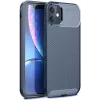 Newface iPhone 11 Kılıf Auto Focus Karbon Kapak - Lacivert