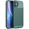 Newface iPhone 11 Kılıf Auto Focus Karbon Kapak - Koyu Yeşil