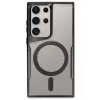Newface Samsung Galaxy S23 Ultra Kılıf Boyi Magsafe Silikon Kapak - Siyah
