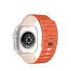 Newface Apple Watch Ultra 49mm Wowen Kordon - Turuncu