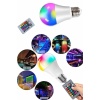 Ayarlanabilir Parlaklık RGB Led Ampul Beyaz Lamba Ve Renkli Ampul