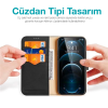 Dux Ducis iPhone 13 Pro Max Kılıf Mıknatıslı Cüzdanlı Deri Kılıf Hivo Series-(5775)