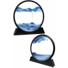 3D LED Işıklı Kum Saati Gece Lambası Hareketli Sulu Kum Saati Orta Boy