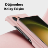 Dux Ducis SM Galaxy S23 Ultra Grit Series PU Premium Kılıf-(5775)