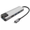 ALLY 5İN1  USB 3.1 Type C To HDMI 2xusb 3.0 RJ45 Ethernet Dönüştürücü Adaptör-(5775)