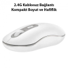 HOCO GM21 Platinium 1600dPi 2.4G Bluetooth Kablosuz Optik Mouse-(5775)