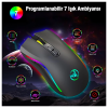 HXSJ A869 7200DPI Ayarlanabilir RGB Işık Gaming Oyuncu Mouse-(5775)