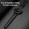 Dux Ducis SM Galaxy Watch 20MM-Huawei GT2-GT3 42MM-Magic 2 42MM için Business Deri Kayış Kordon-(5775)