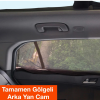 ALLY Araba Yan Cam Perdesi Sineklik Araç Oto Güneşlik Örtü Perde Kılıf-(5775)