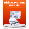 Pratik ve Şık Tasarımıyla Dijital Mutfak Tartısı
