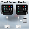 Ally Usb+Type-C Android Kablosuz Carplay Adaptör Çevirici - Youtube Netflix Tiktok Video Yansıtıcı-(5775)
