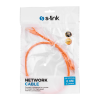 S-LINK SL-CAT606TR CAT6 Patch 60CM Kablo (Turuncu)(1923)
