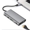 ALLY 10 İN 1 HDMI VGA RJ45 PD USB 3.0 HUB Adaptör Çoklayıcı-(5775)