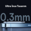 Baseus iPhone 14-14 Plus ile Uyumlu 0.3mm Full Tempered Kamera Lens Koruma Camı 2 Adet Set-(5775)