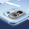 GOR Xiaomi Mi 11 Kılıf Kamera Korumalı Şeffaf Silikon Kılıf-(5775)